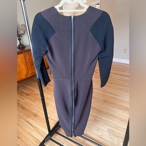 Victoria Beckham Designer Dress size 6 Tailored Silk & Wool Blend